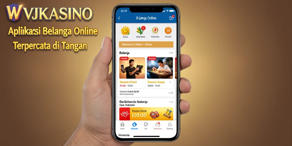 Tampilan antarmuka aplikasi WJKASINO yang menarik dan fungsional.